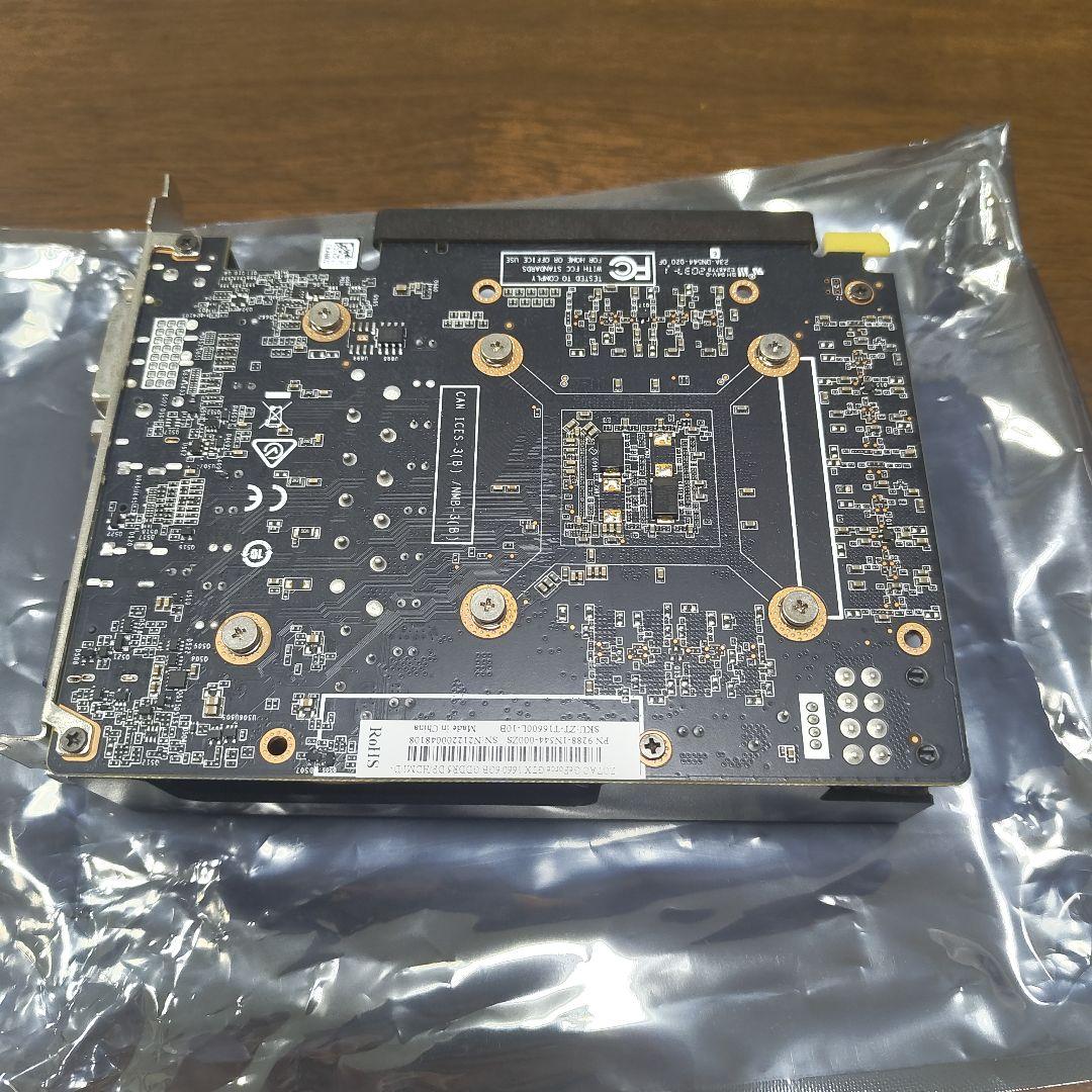 グラフィックボード・グラボ・ビデオカード ZOTAC GeForce GTX 1660 6GB