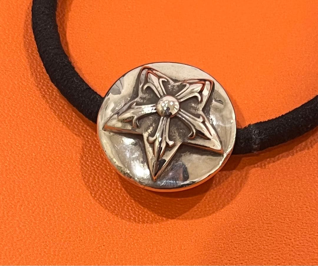 正規品　クロムハーツヘアゴム　コンチョ