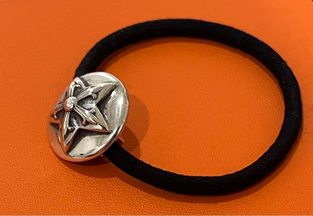 正規品　クロムハーツヘアゴム　コンチョ