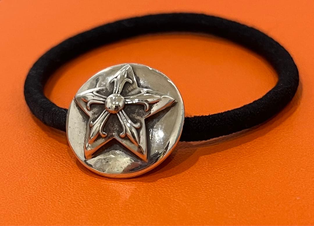 正規品　クロムハーツヘアゴム　コンチョ