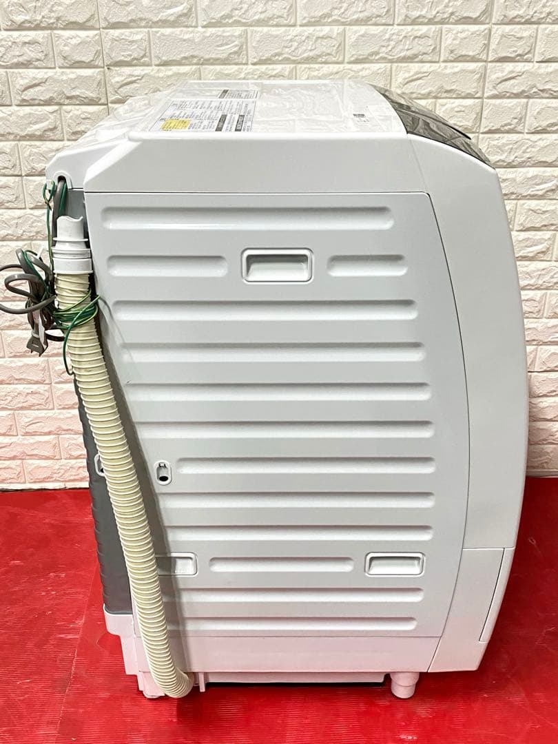 日立 ドラム　ビッグドラム 左開き ホワイト BD-SG100EL