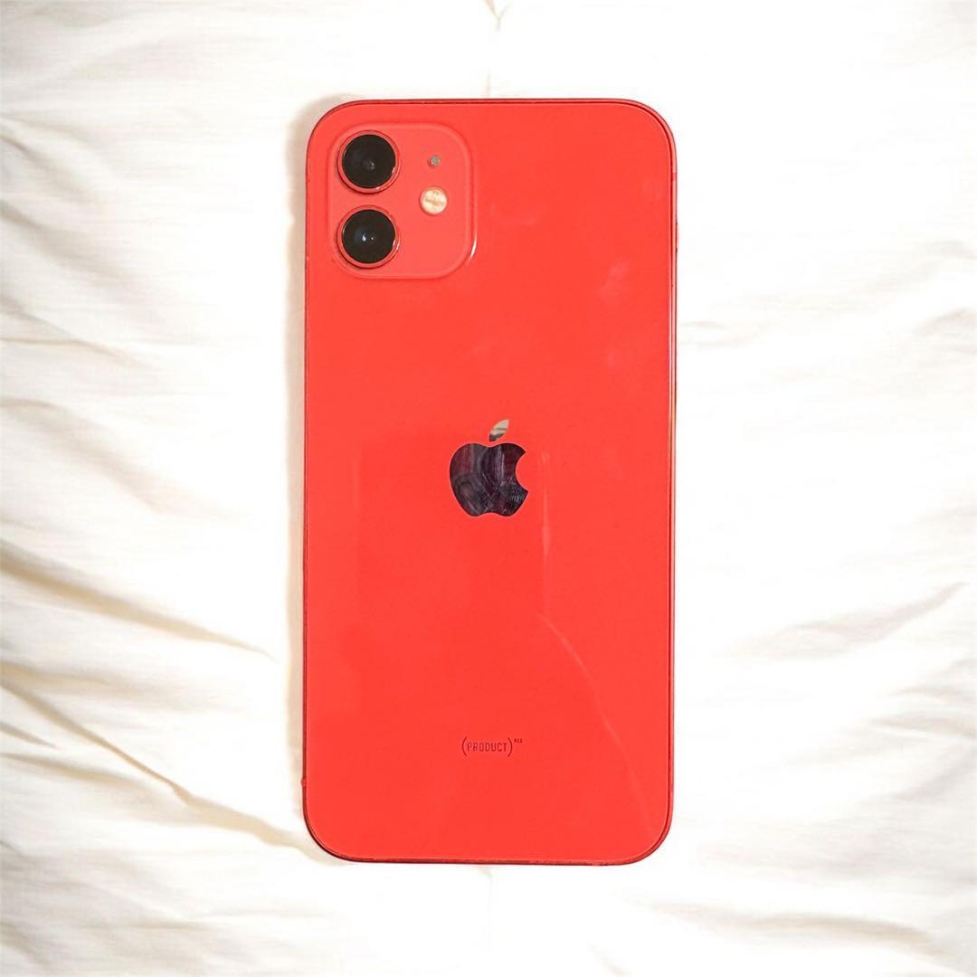 【傷少ない】iPhone 12 PRODUCT RED
