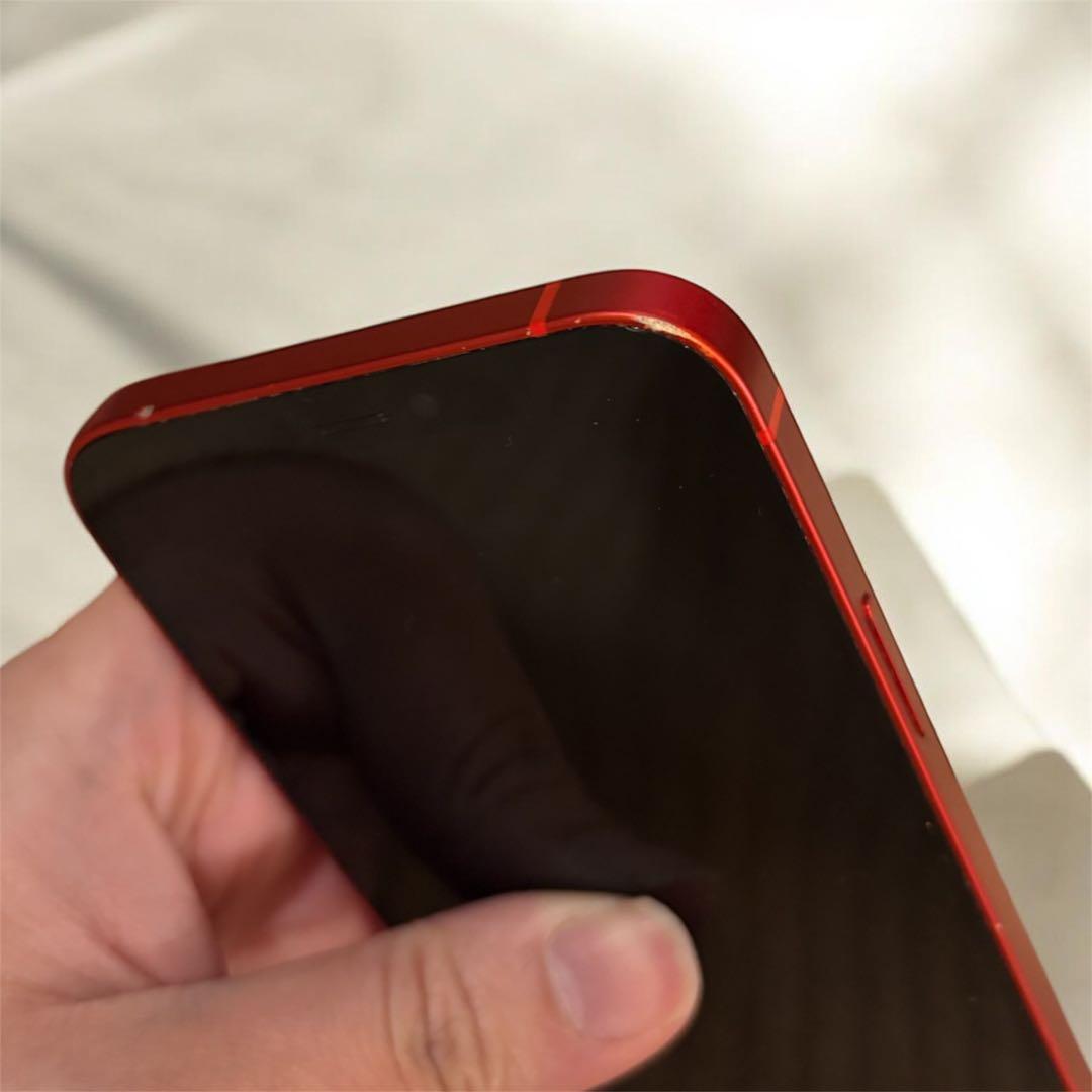 【傷少ない】iPhone 12 PRODUCT RED