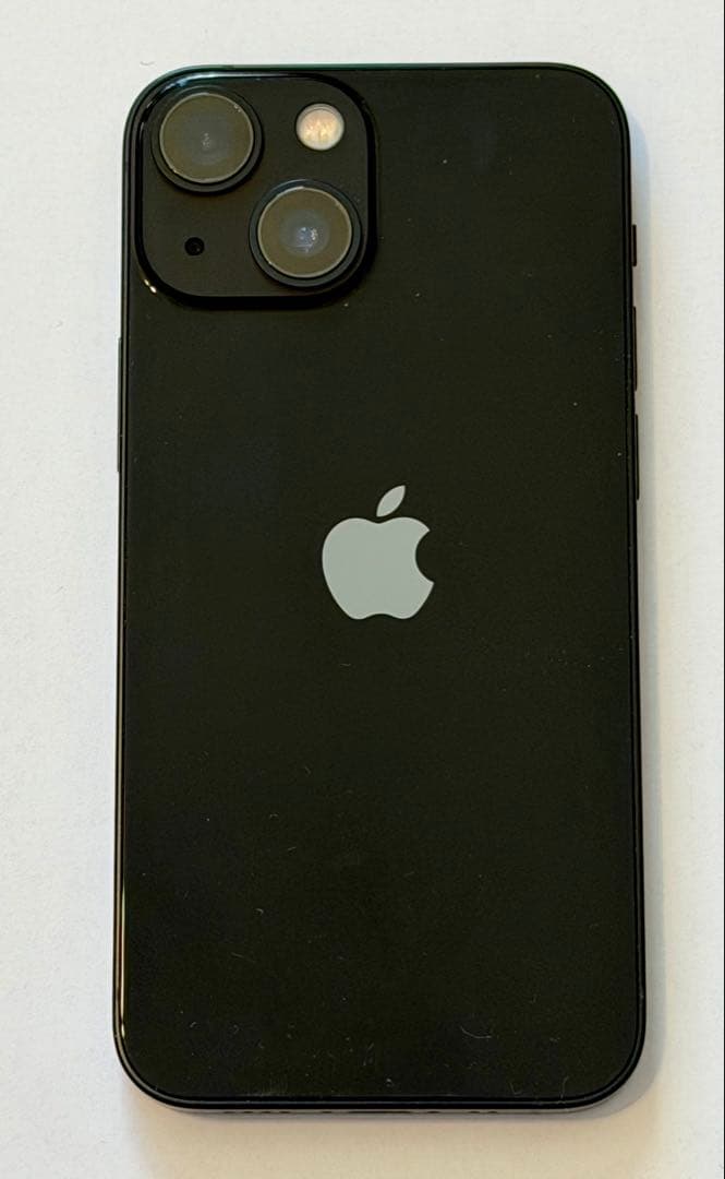 （美品)iPhone13mini 128GBミッドナイト/バッテリ-76%/箱有