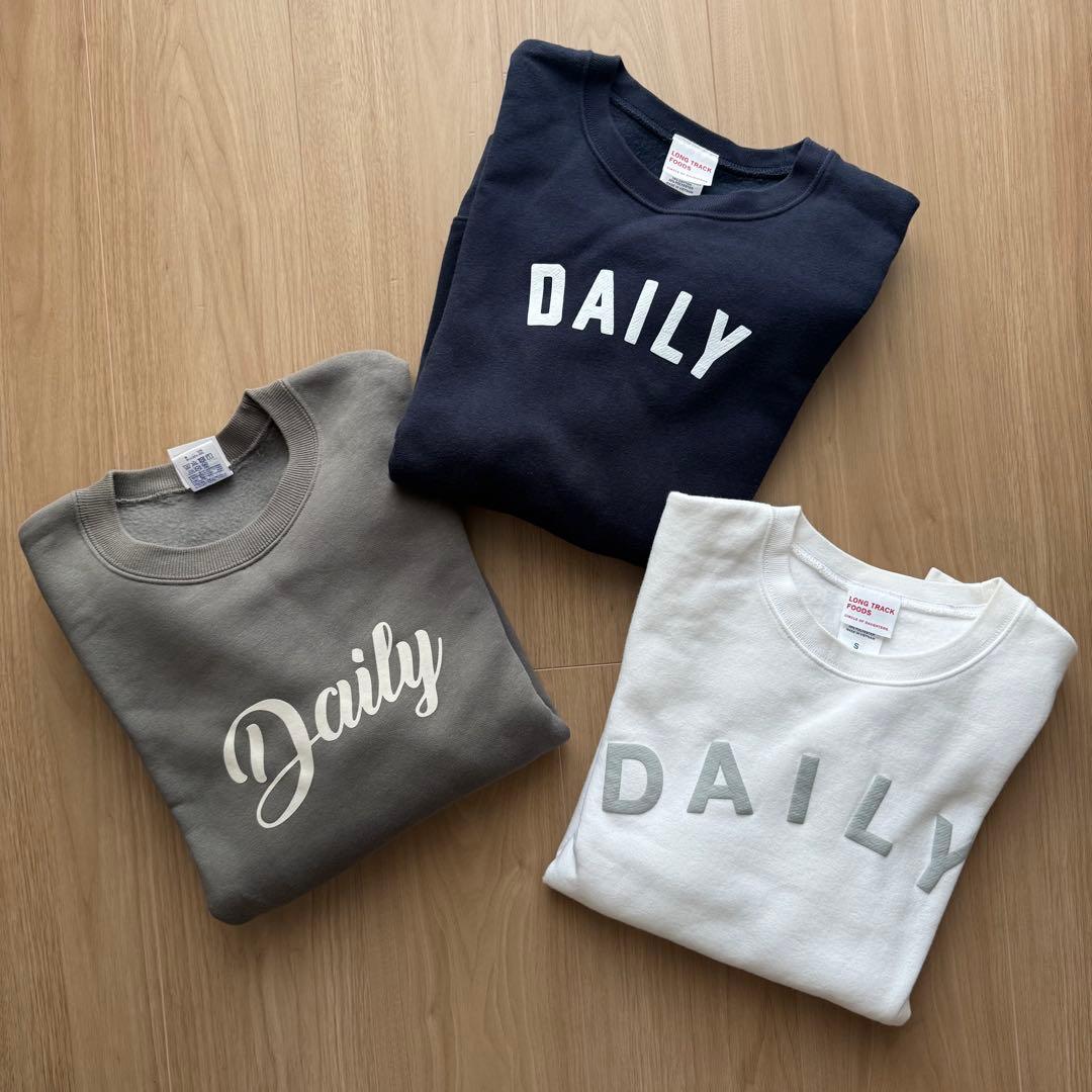 ロングトラックフーズ スウェット 3枚セット Sサイズおまけつき