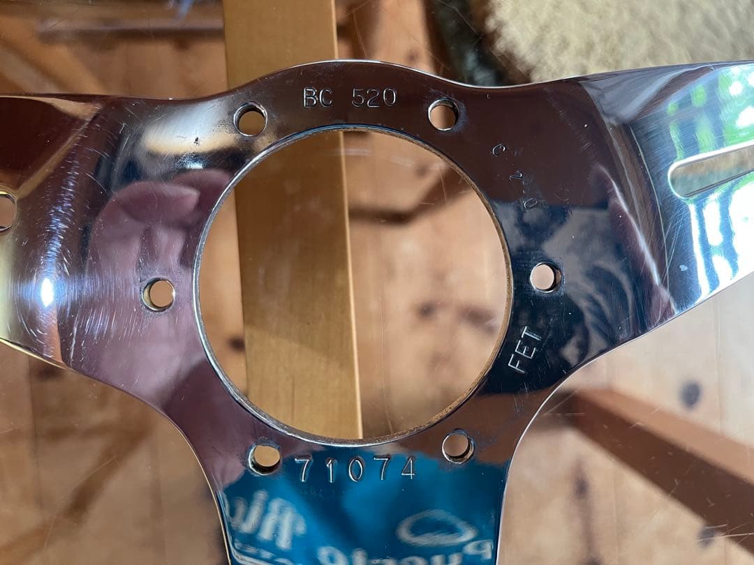 NARDI ナルディ　ステアリング　ウッド&ポリッシュ　380mm 38