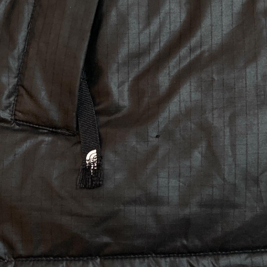 ザノースフェイス ダウンジャケット 刺繍ロゴ ブラック 95(M) 1449