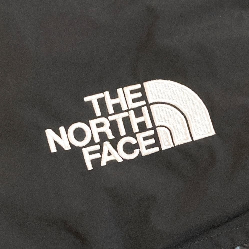 ザノースフェイス ダウンジャケット 刺繍ロゴ ブラック 95(M) 1449