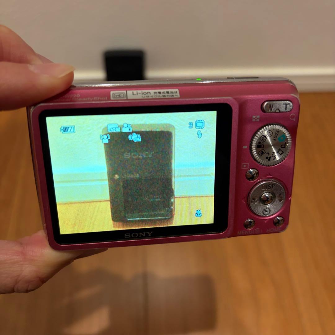 SONY Cyber-shot DSC-W220 ピンク コンパクトデジカメ
