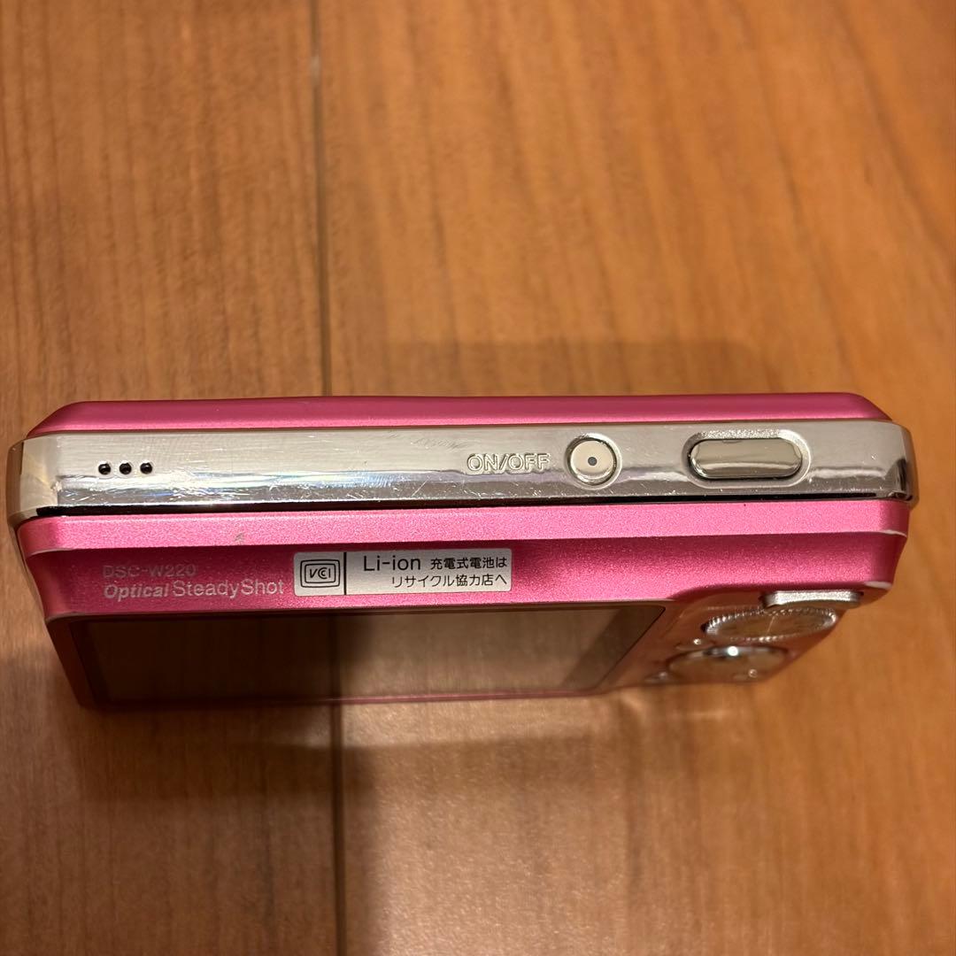 SONY Cyber-shot DSC-W220 ピンク コンパクトデジカメ