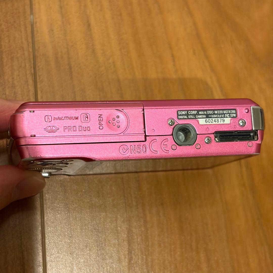 SONY Cyber-shot DSC-W220 ピンク コンパクトデジカメ