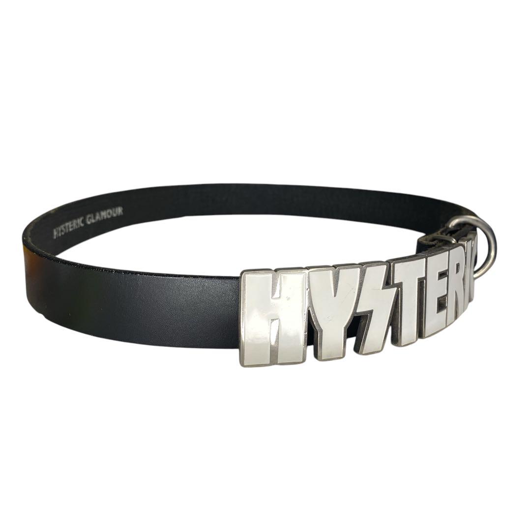 【希少ヴィンテージ】ヒステリックグラマー　メタルワイドバックル　レザーベルト