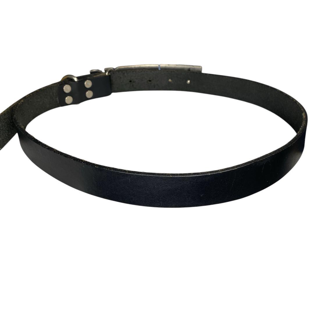 【希少ヴィンテージ】ヒステリックグラマー　メタルワイドバックル　レザーベルト