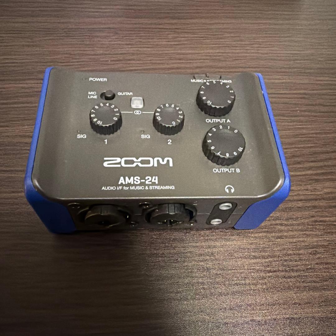 ZOOM AMS-24 オーディオインターフェイス