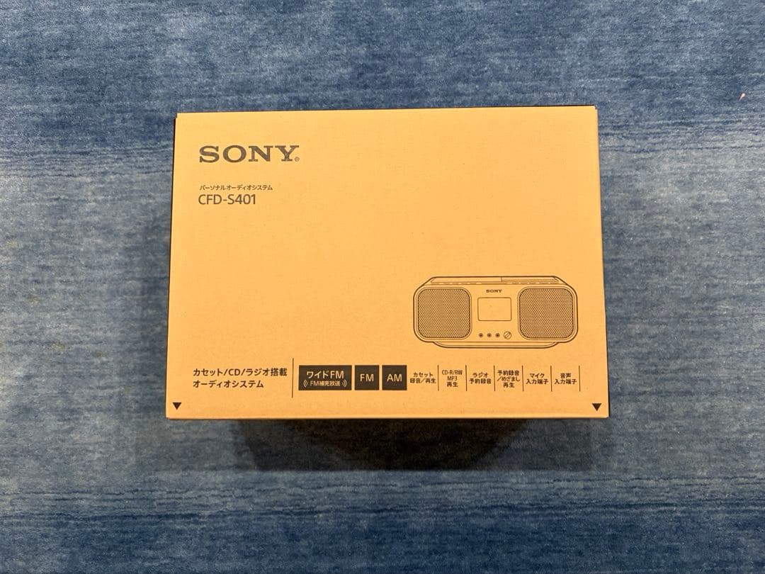 新品未使用 SONY CFD-S401 ブラック