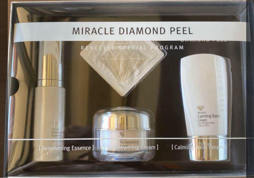 【未開封】ルネセルミラクルダイヤモンドピール　プログラム4個セット