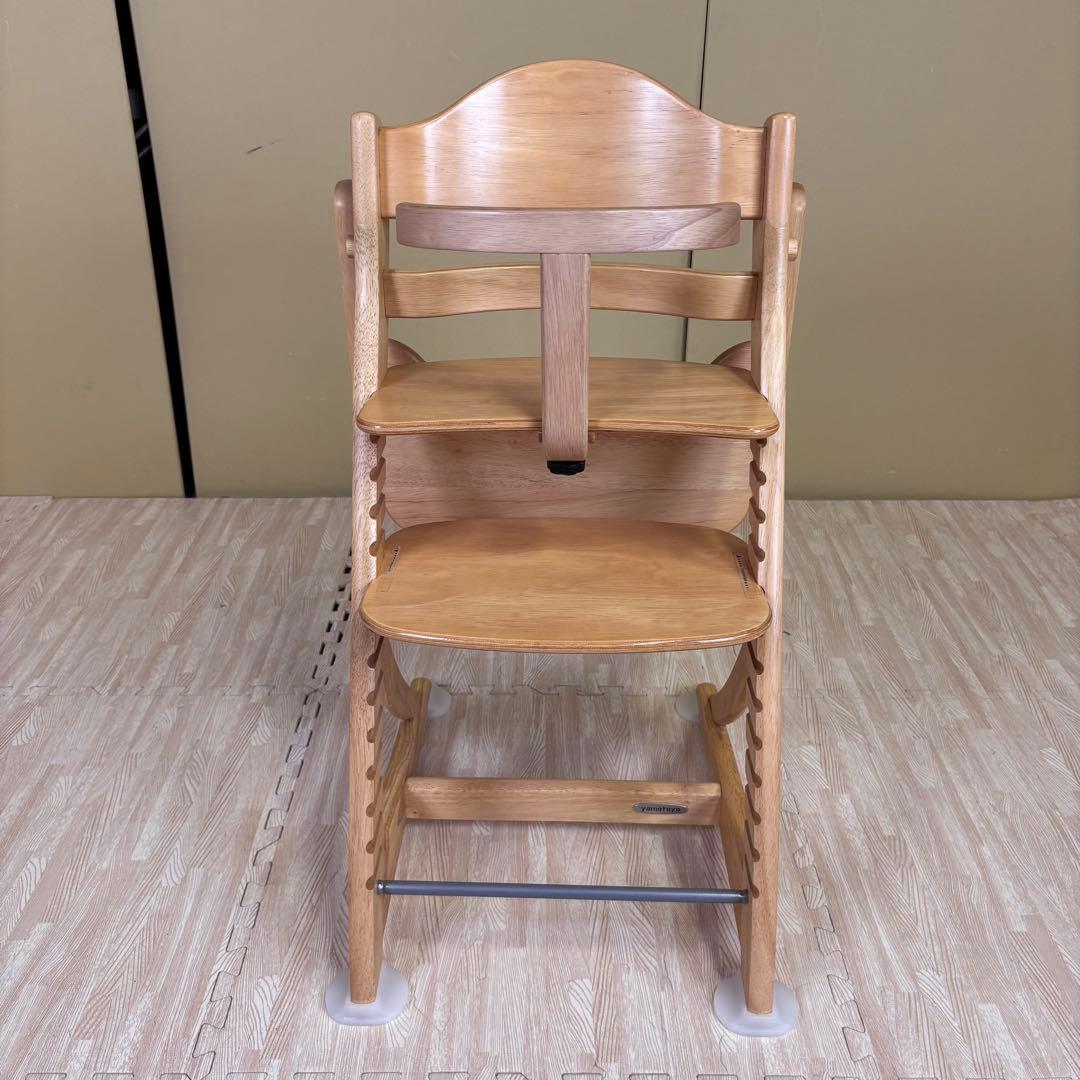 除菌清掃済　☆美品☆　大和屋　すくすくスリムフィットチェア　テーブル＆ガード付