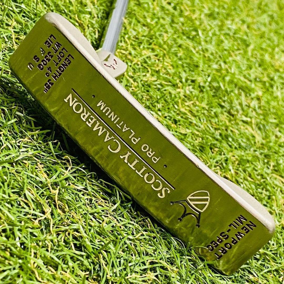 【良品】スコッティキャメロン プロプラチナム ニューポート パター 35インチ