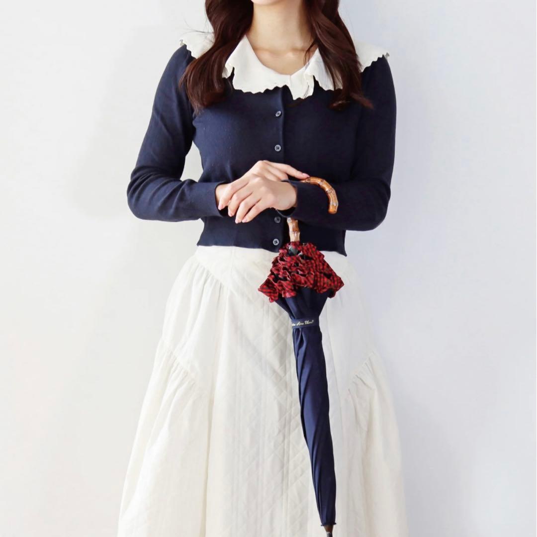 【familiar】ファミリア 日傘Rose Blanc × familiar