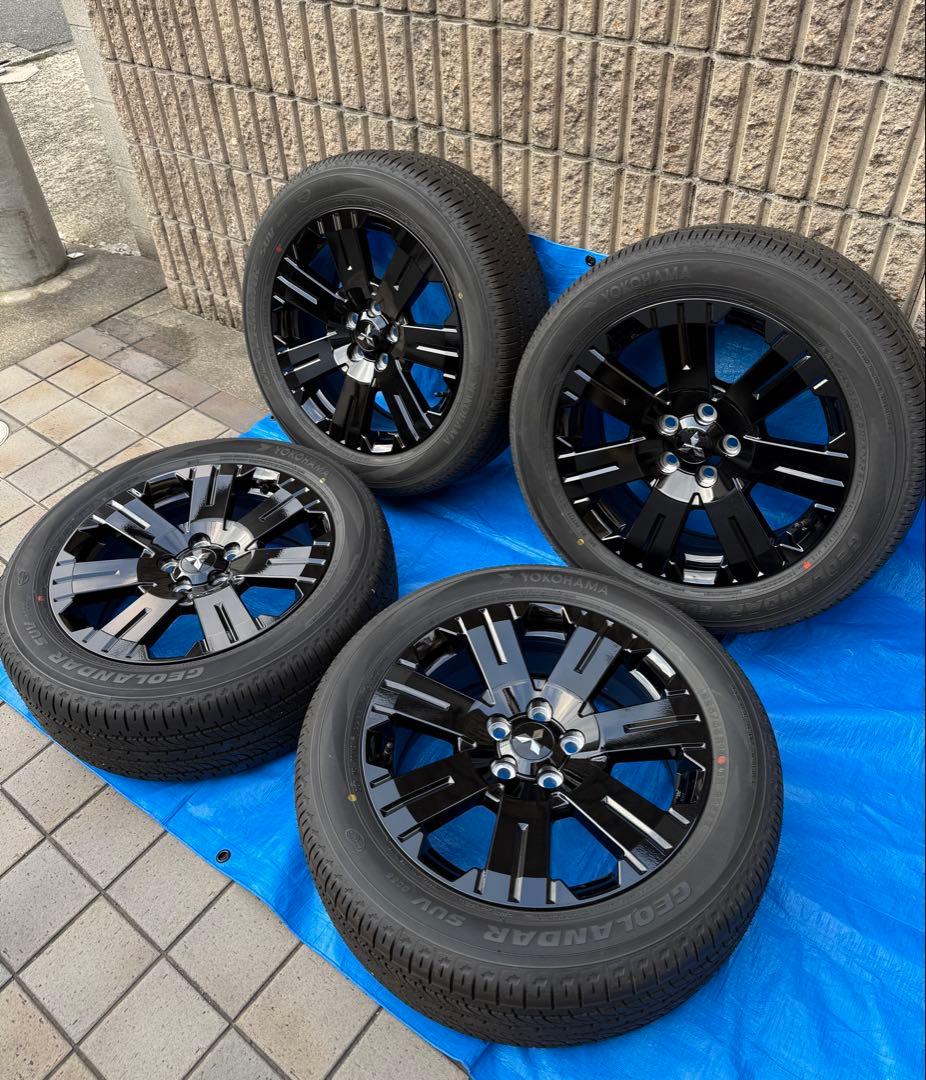 デリカD5 シャモニー　純正ホイール＆タイヤ4本セット【新車外し品】