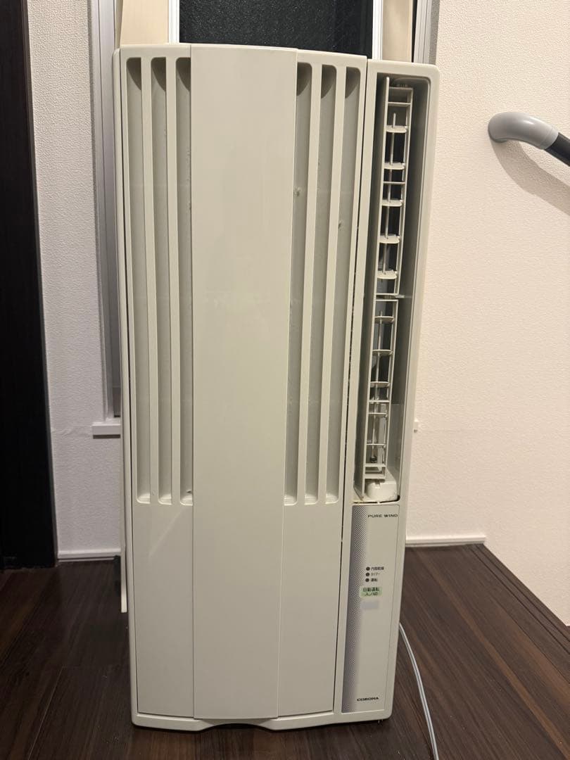 コロナ 冷房専用窓用エアコン 取付枠つき CW-1820-W 2020年製
