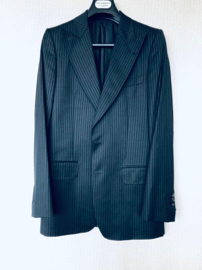 Yves Saint Laurent ストライプ ビジネスジャケット