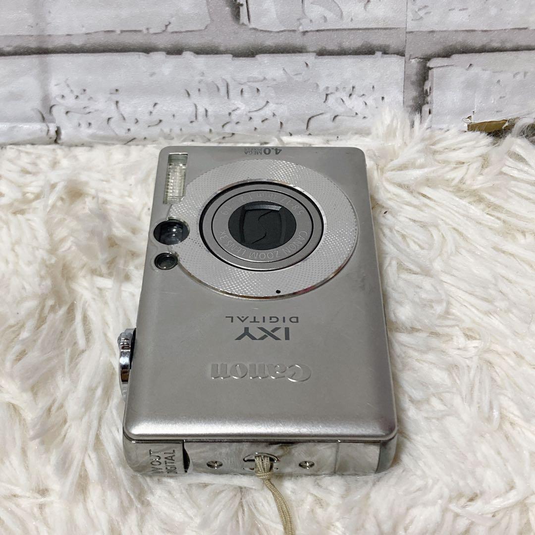 【美品】 Canon キャノン IXY DIGITAL50 デジカメ シルバー