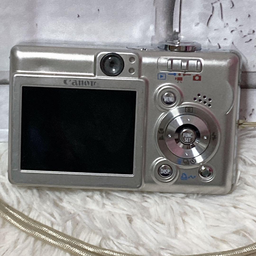 【美品】 Canon キャノン IXY DIGITAL50 デジカメ シルバー