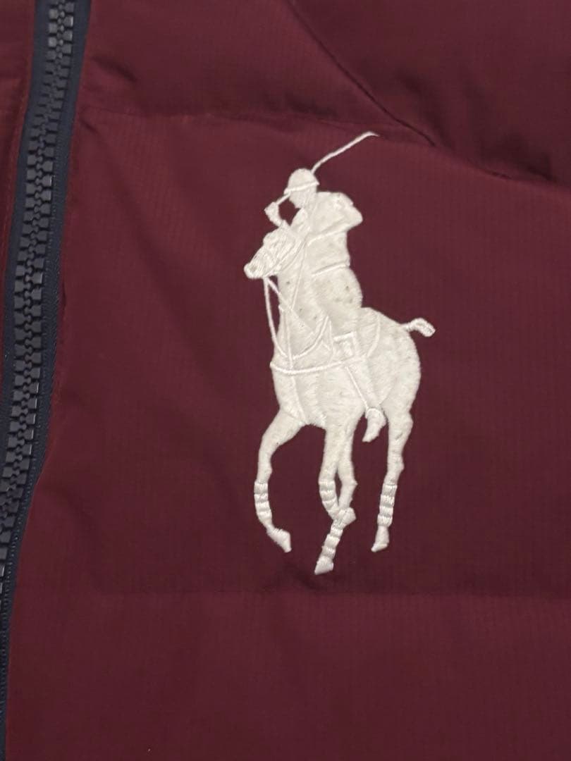 ポロラルフローレン ダウンベスト　ビッグポニー　flexwitme swag