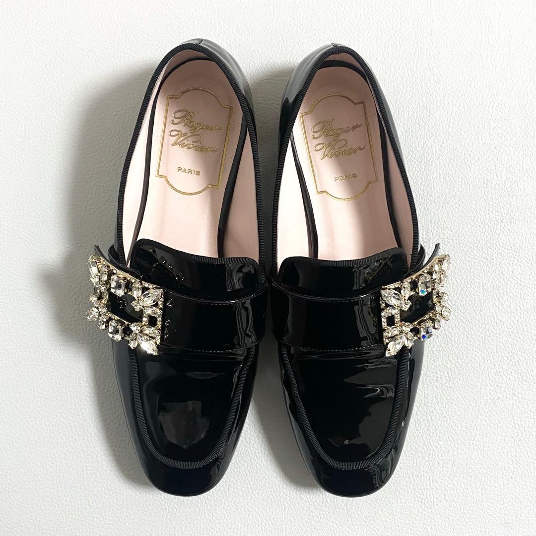 Roger Vivier / Mini Broche ローファー パテントレザー