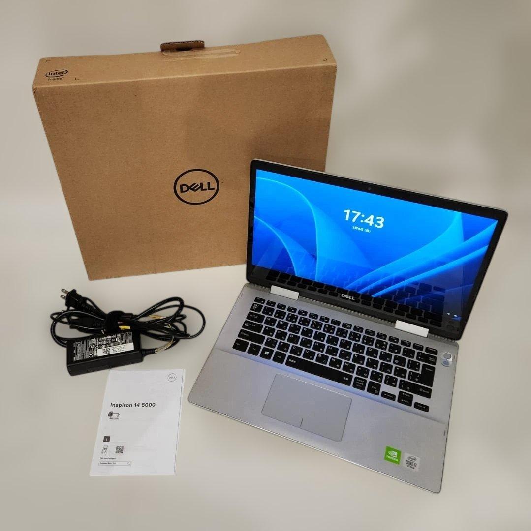 DELL Inspiron 14 5491 2-in-1　i7/16GB　美品