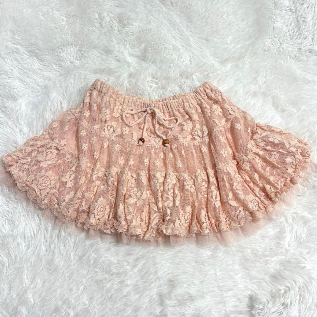 LIZLISA 当時物　激レア　スカート　はしごレース　チュチュ