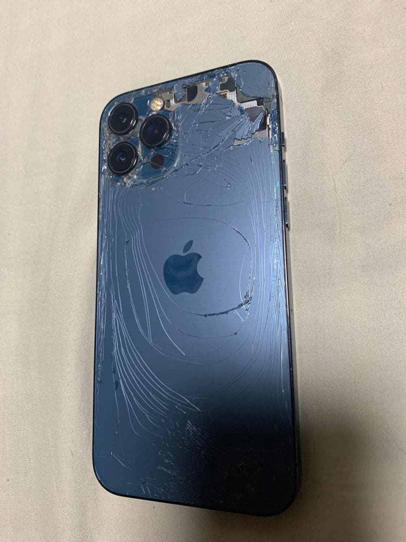 iPhone 12 Pro Max 256gb ブルー　ジャンク