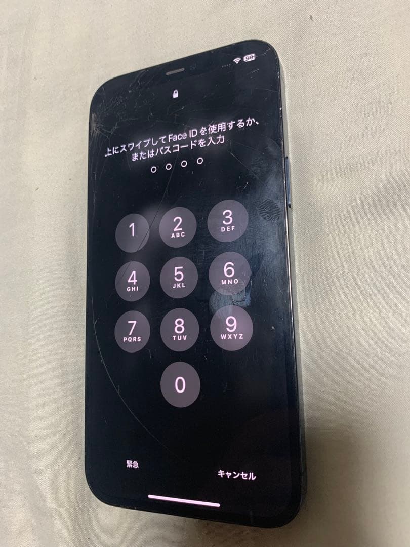 iPhone 12 Pro Max 256gb ブルー　ジャンク
