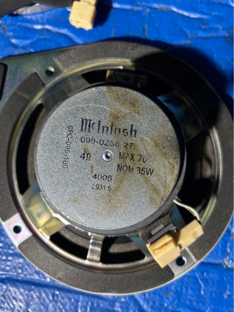 スバル　レガシィ　BM9 マッキントッシュスピーカーセット