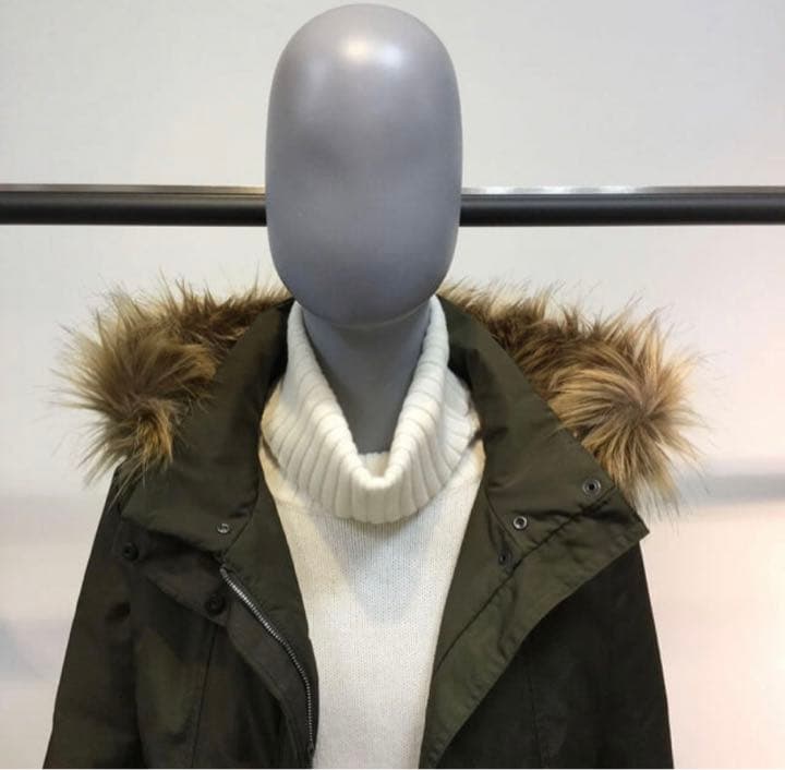 Theory ダウンコート カーキ