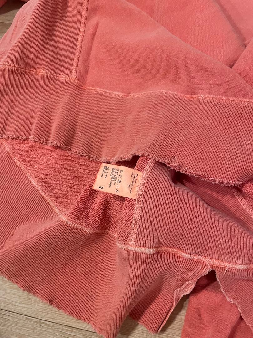 ANCELLM アンセルムダメージ加工スウェット サイズ2