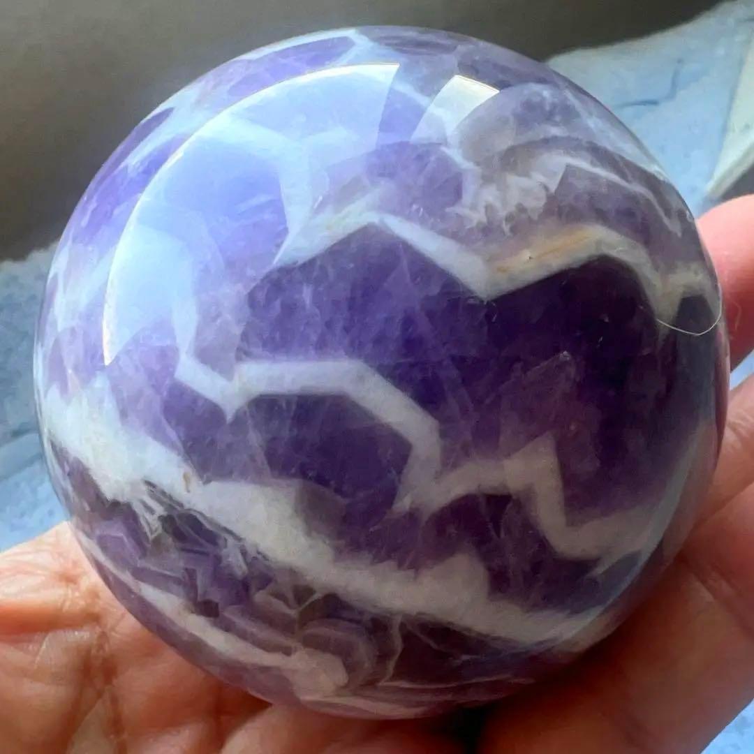 天然石　ドリームアメジスト　スフィア 高品質