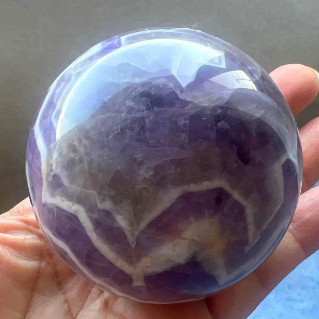 天然石　ドリームアメジスト　スフィア 高品質