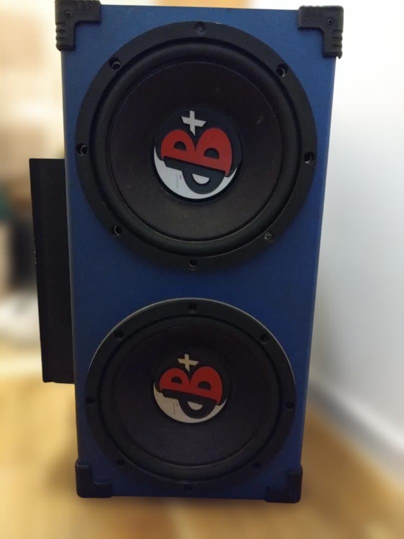 KENWOOD ウーファー(SKC-DB2500)＋アンプ(KAC-728)