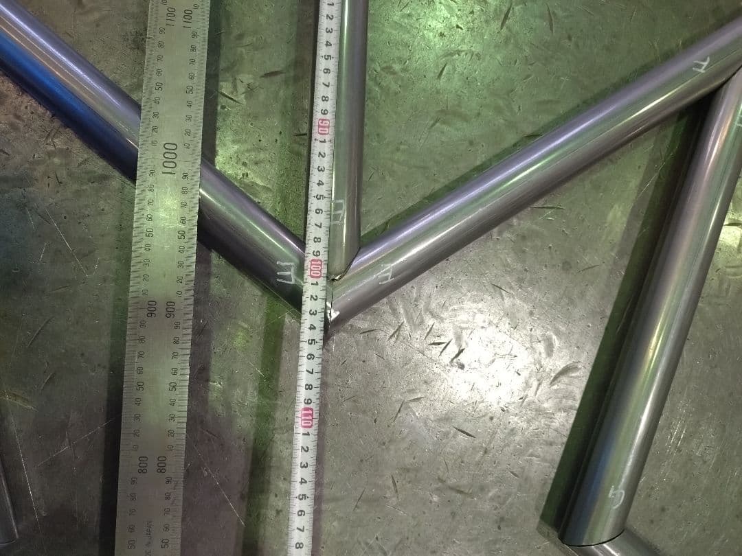 にゃおすけ竹槍マフラー星型溶接お願いしますセット