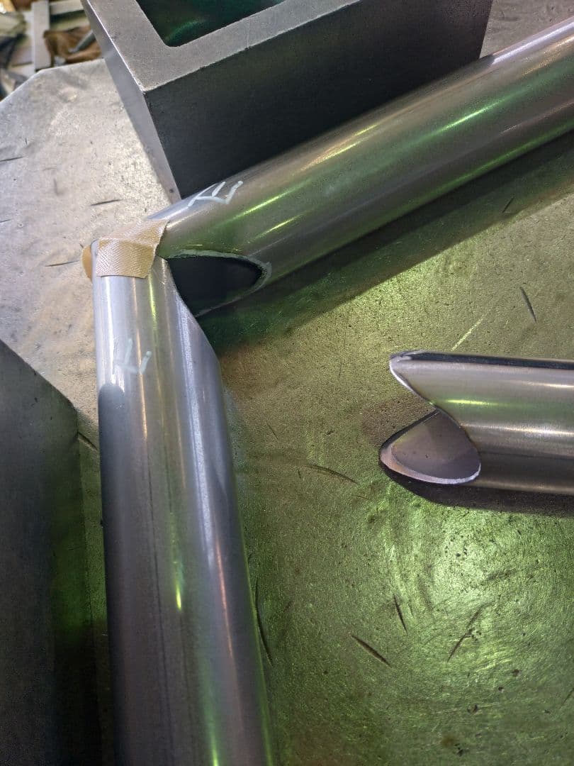 にゃおすけ竹槍マフラー星型溶接お願いしますセット