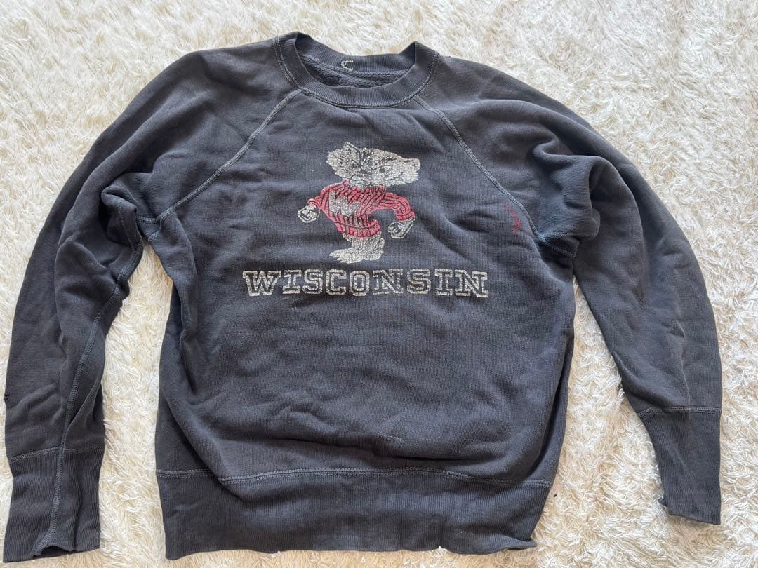 60’s Wisconsin ウィスコンシン ヴィンテージ スウェット