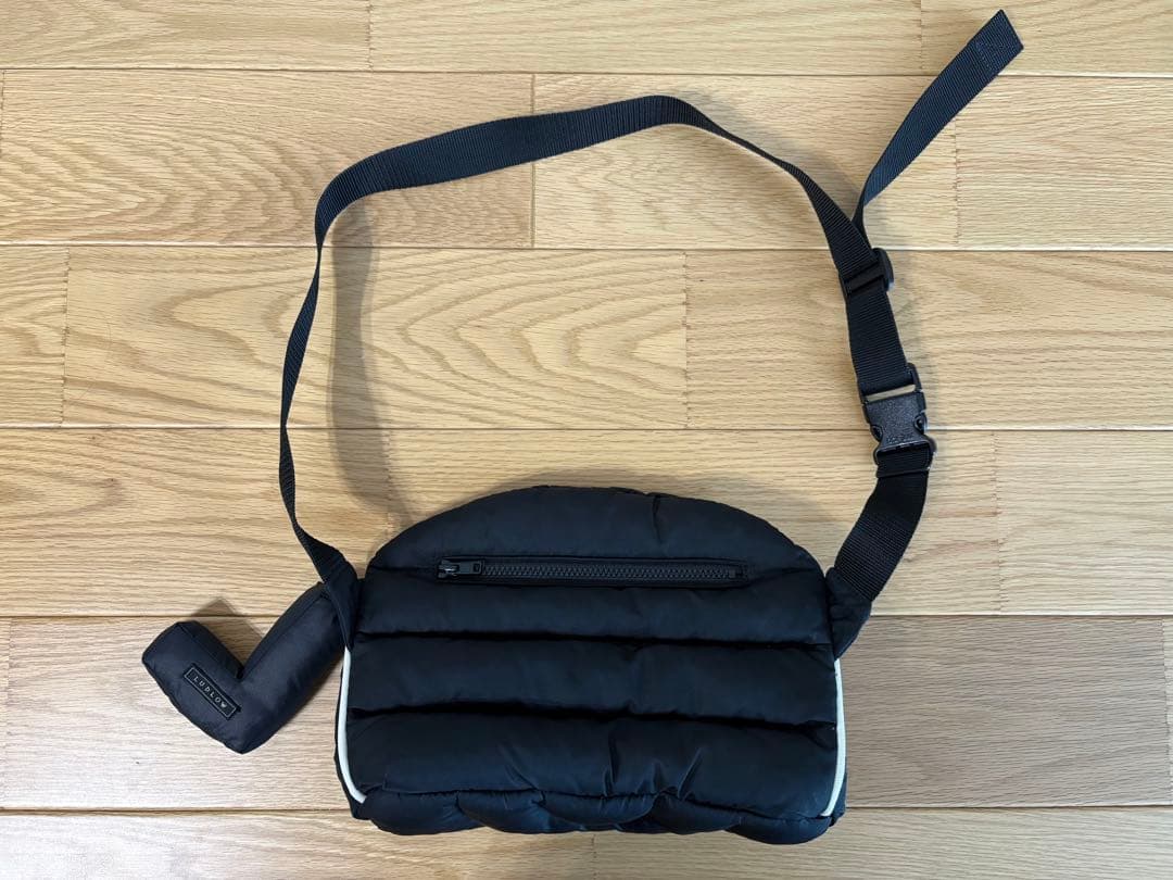 LUDLOW ラドロー　Quilted belt bag バッグ　ブラック　美品