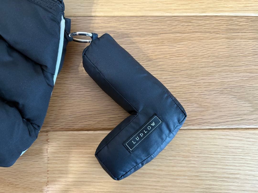 LUDLOW ラドロー　Quilted belt bag バッグ　ブラック　美品