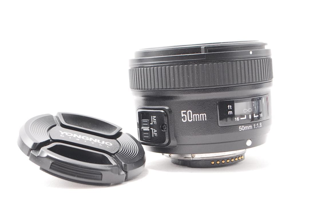 ✨単焦点レンズ✨超美品✨YONGNUO 50mm F1.8 Nikonマウント