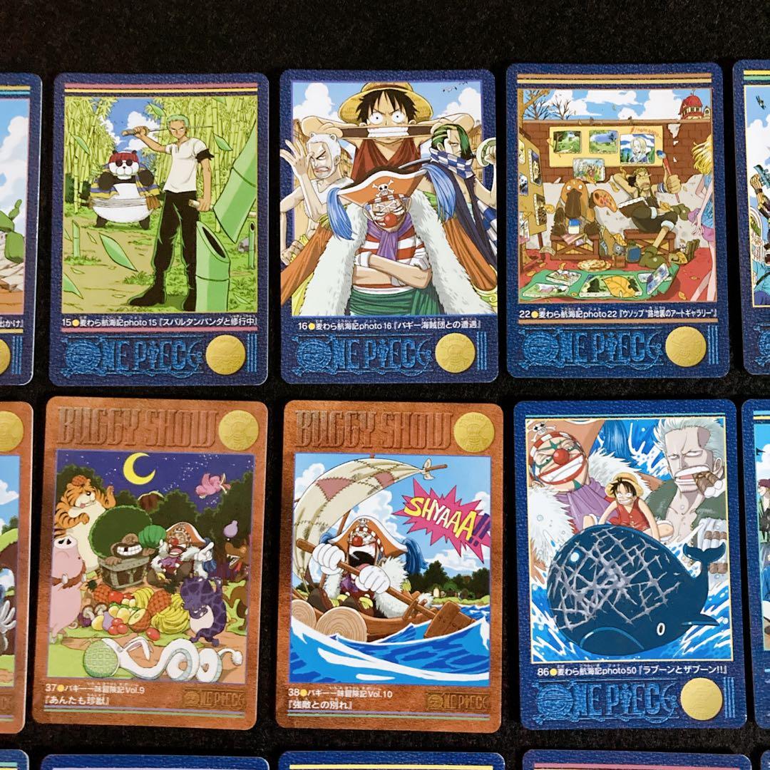ワンピース　ビジュアルアドベンチャー　カードダス　４０枚