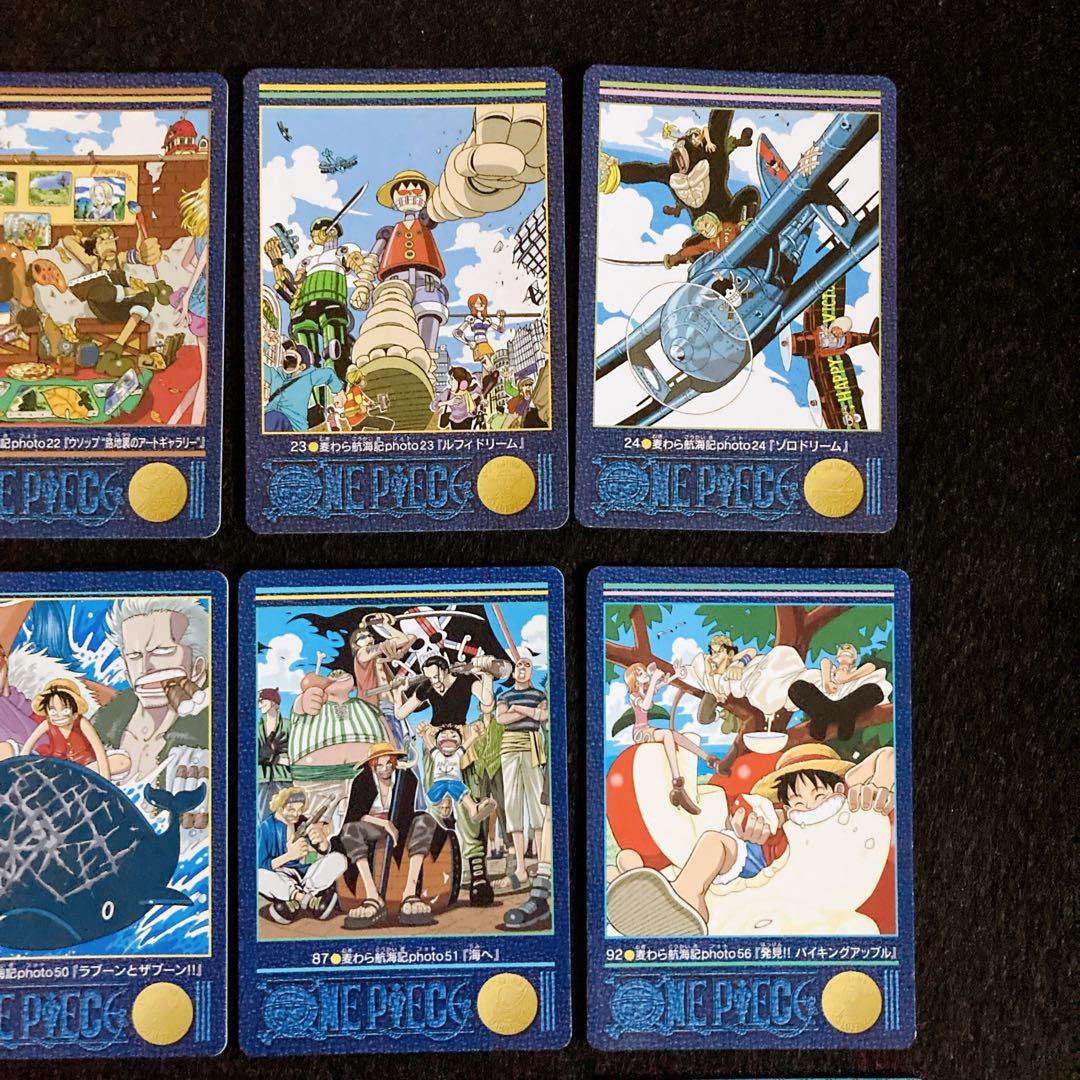 ワンピース　ビジュアルアドベンチャー　カードダス　４０枚