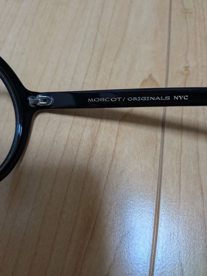 MOSCOT ZOLMAN ゾルマン ブラックフレーム 伊達メガネ