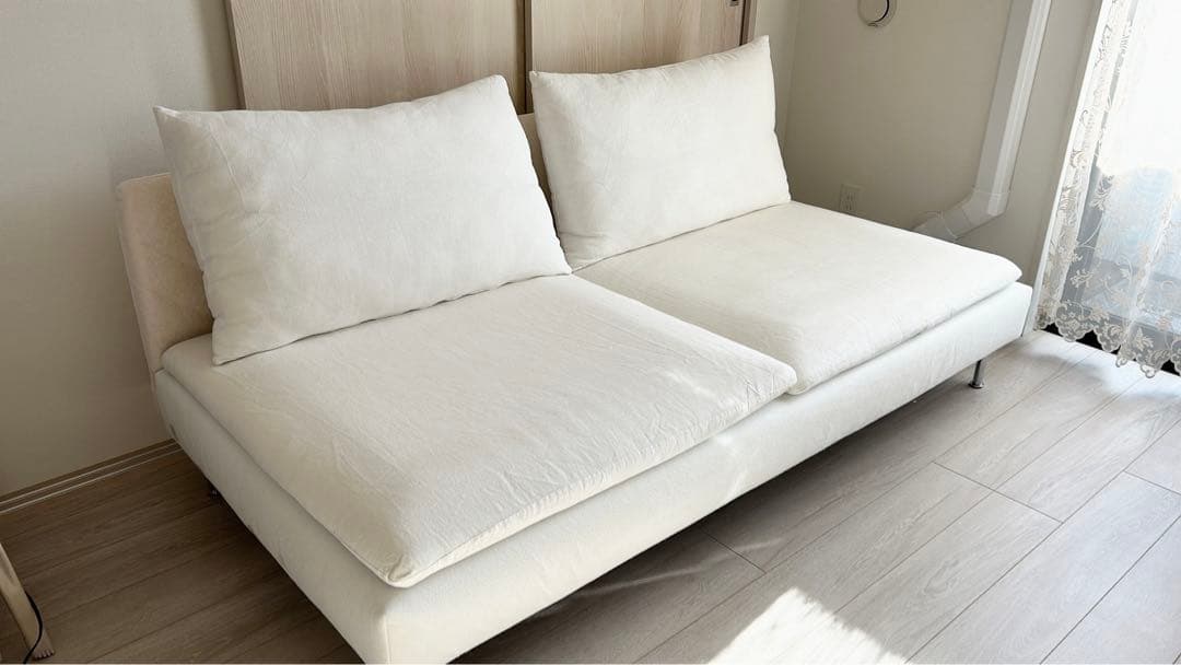 【カバー未使用】IKEA ソーデルハムン 3人掛けソファ